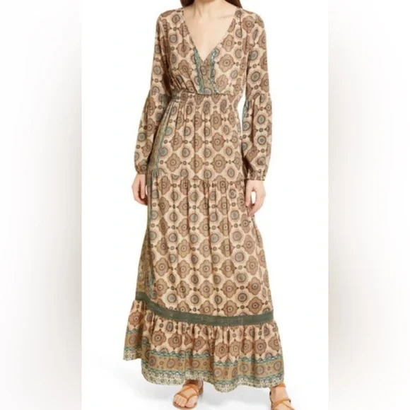 casual boho maxi dresses PRETTYGARDEN Womens Summer Boho Maxi Dress Casual Sleeveless Square Ne